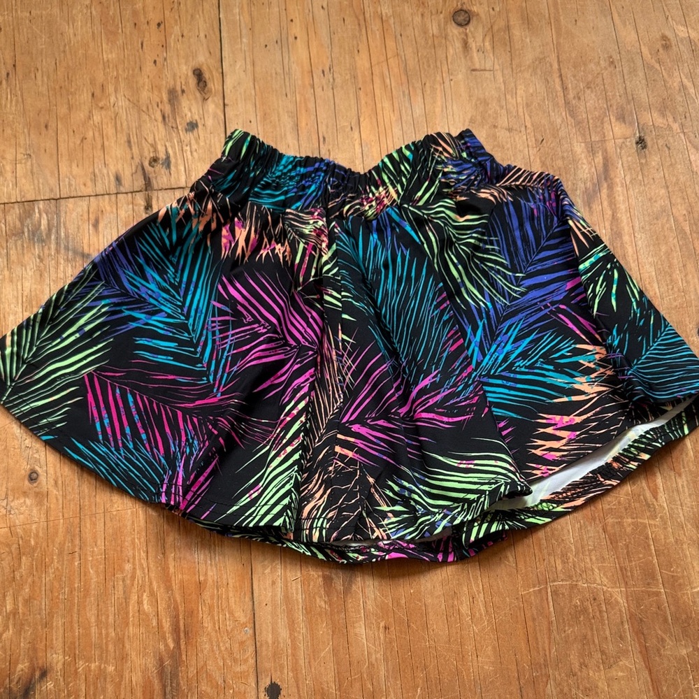 Vibrant Multicolor Kids Skirt